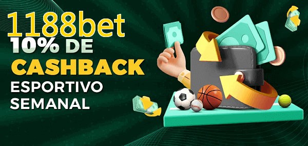 10% de bônus de cashback na 1188bet